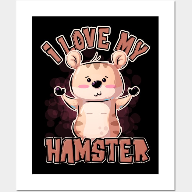 hamster pet rodent Wall Art by ShirtsShirtsndmoreShirts